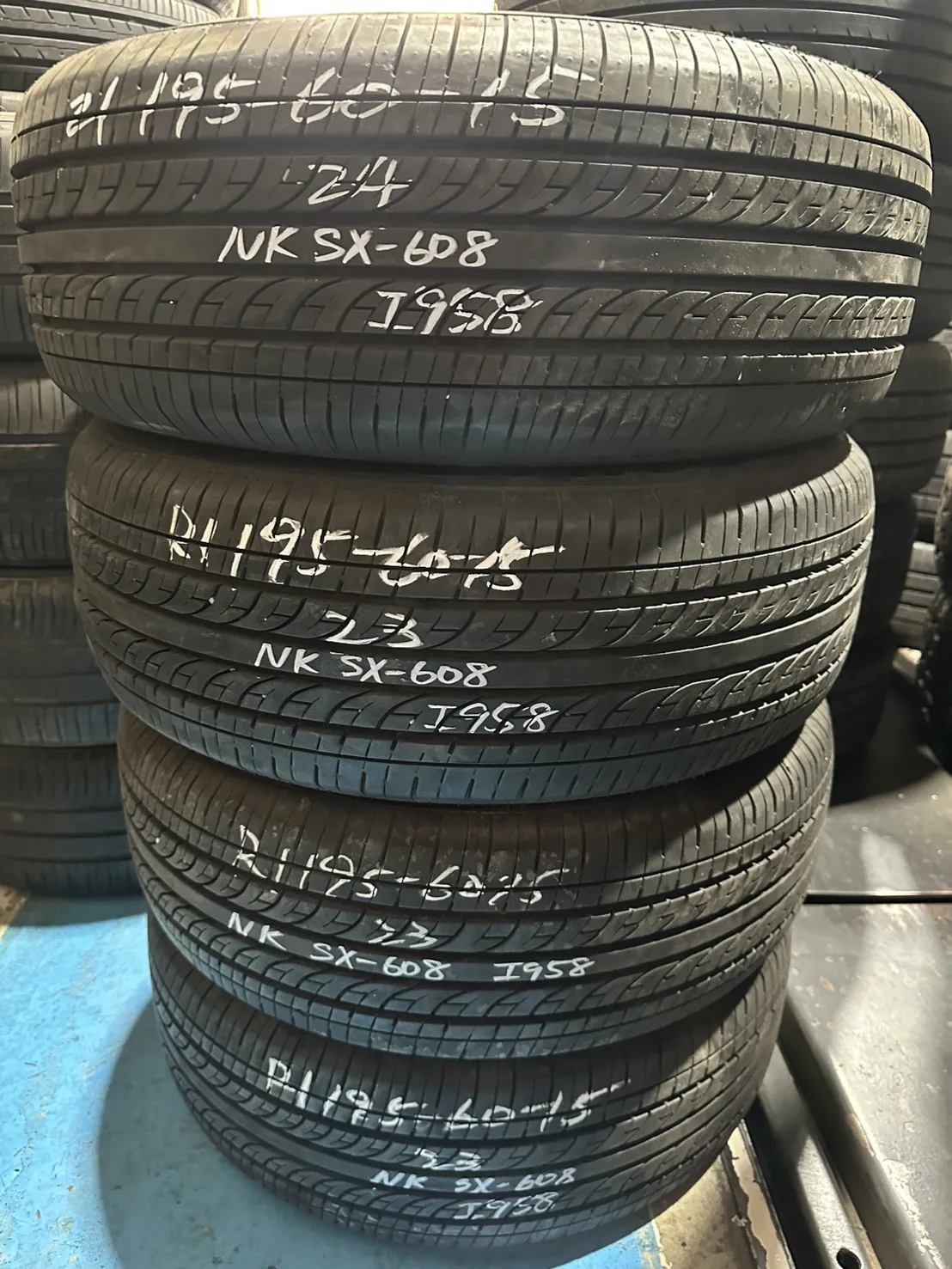速耐SX-608 四條 195-60-15