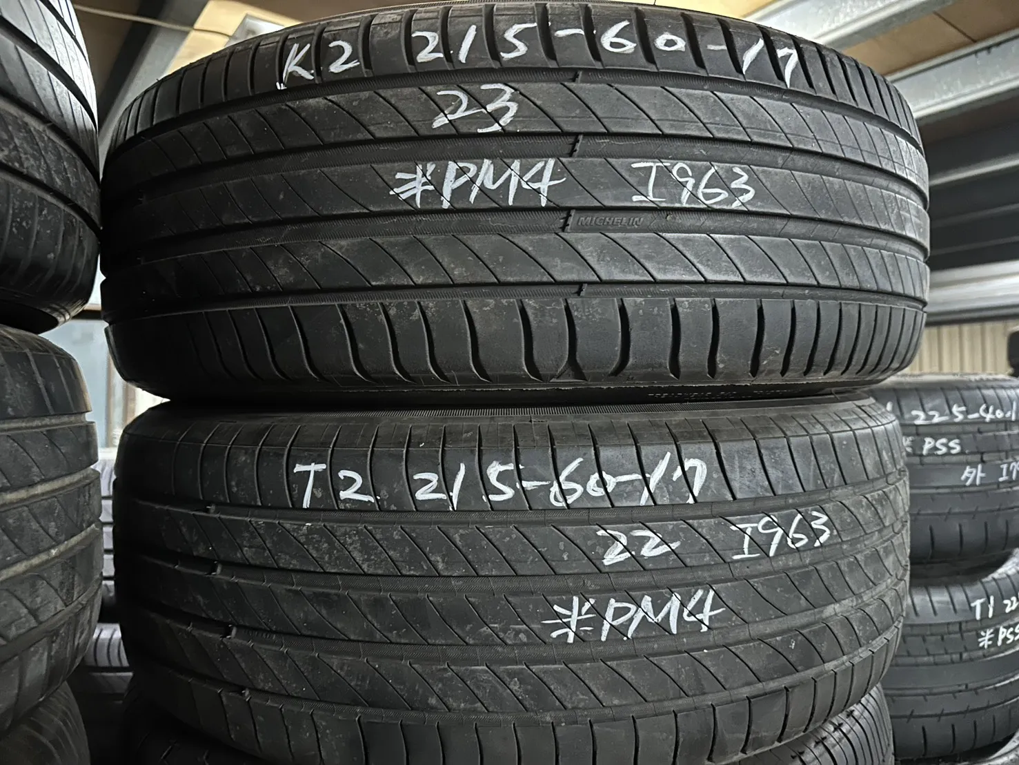 米其林PM4 二條 215-60-17