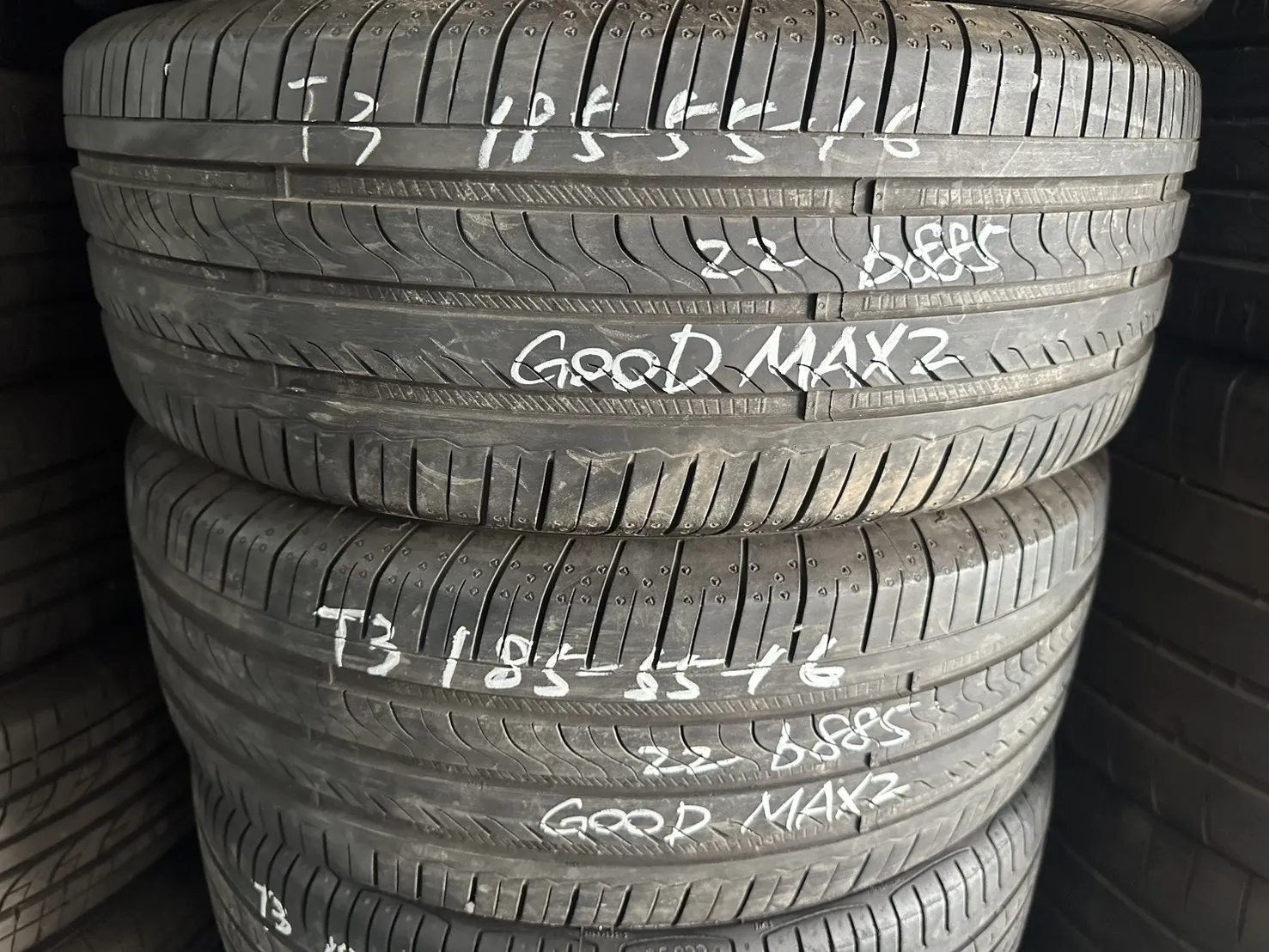 固特異MAX2 二條 185-55-16