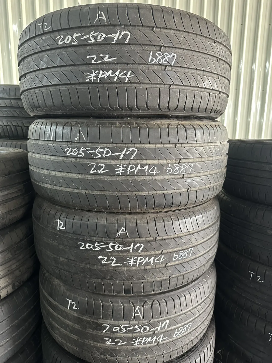 米其林PM4 四條 205-50-17