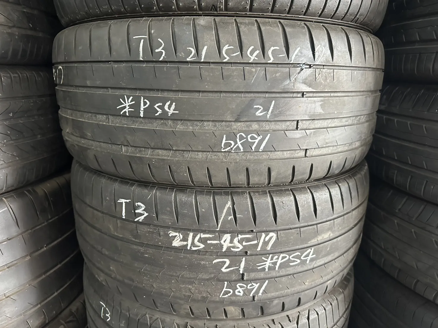米其林PS4 二條 215-45-17