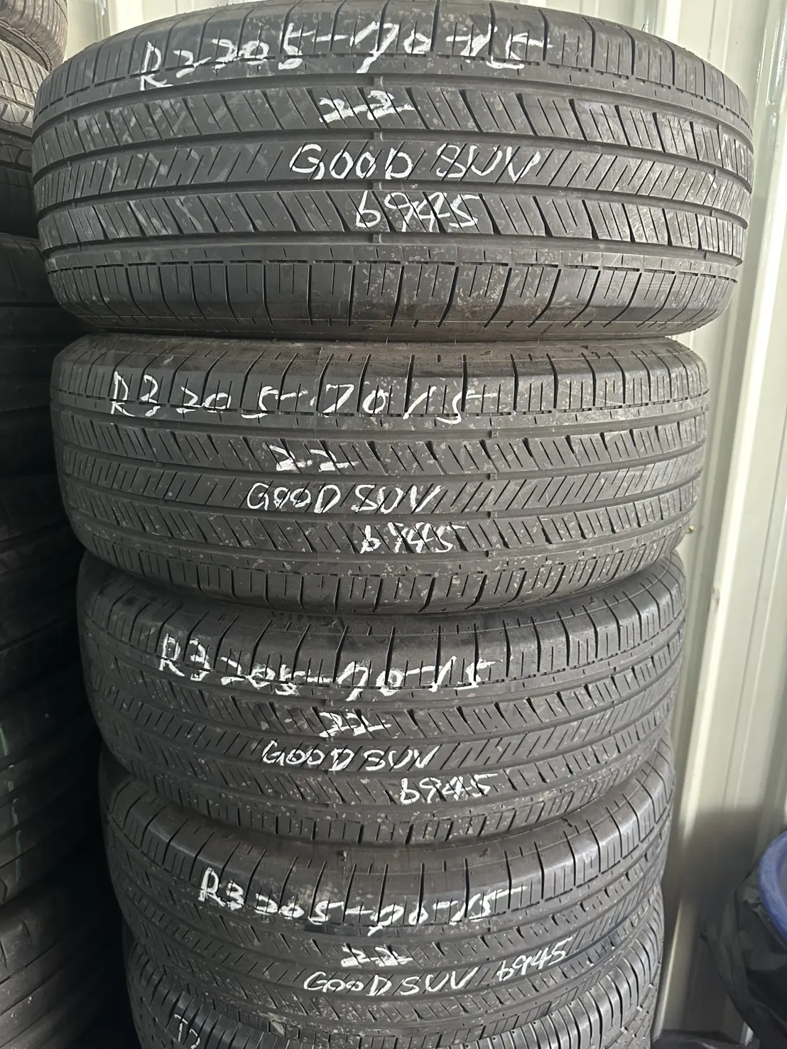 固特異SUV 四條 205-70-15