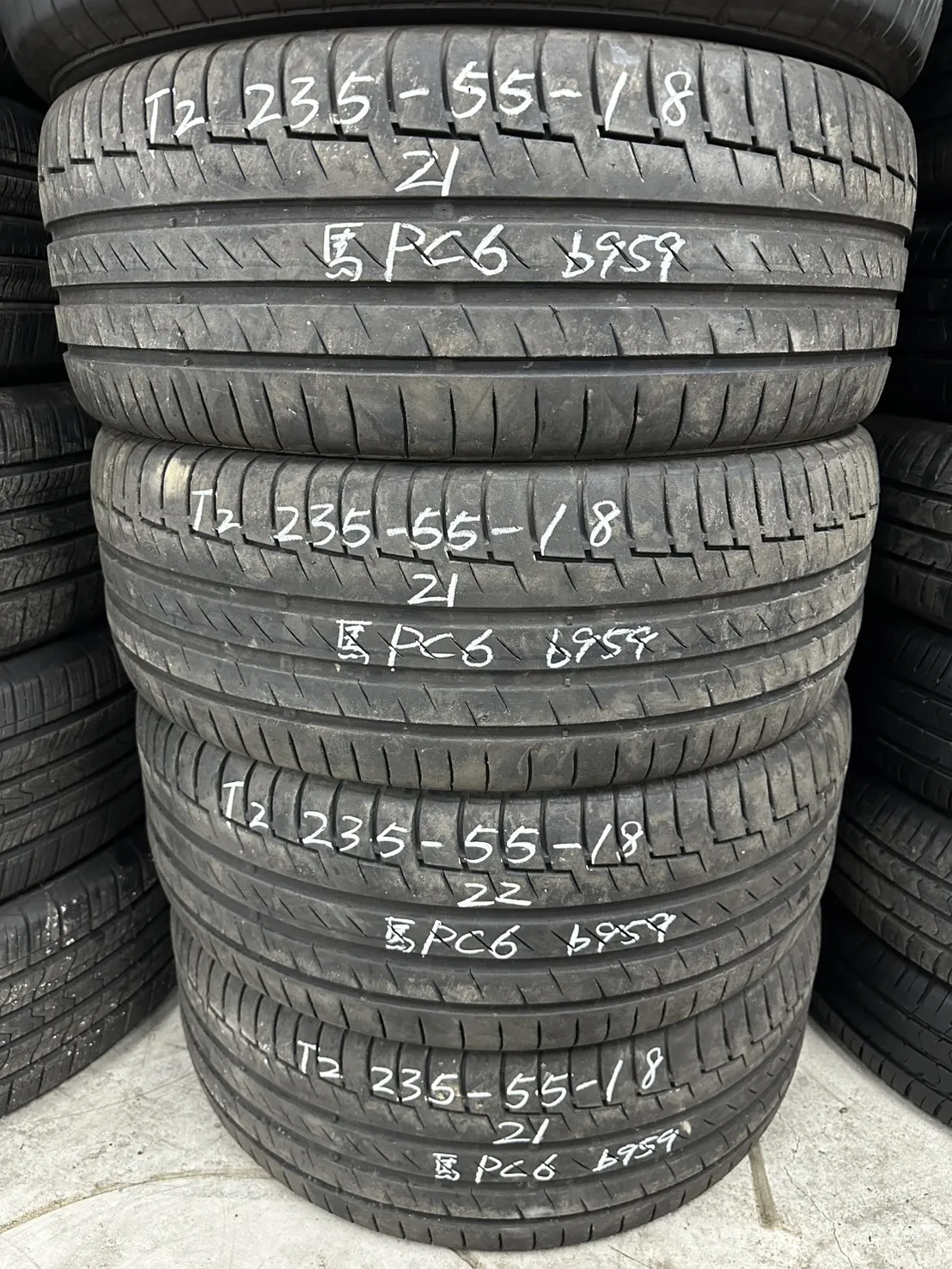馬牌PC6 四條 235-55-18