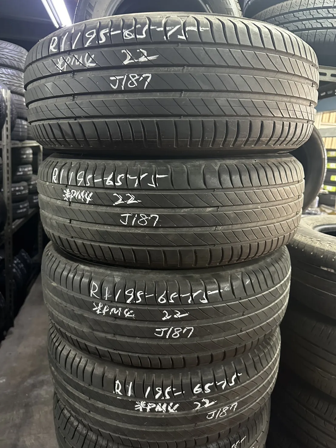 米其林PM4 四條 195-65-15