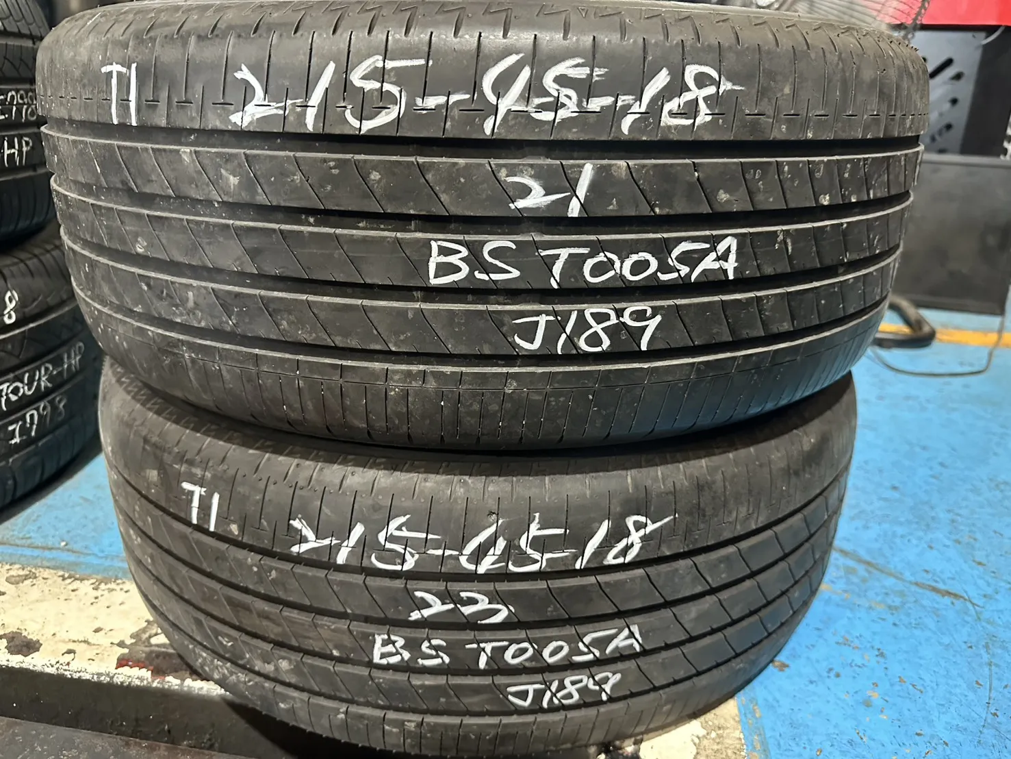 普利司通T005A 二條 215-45-18