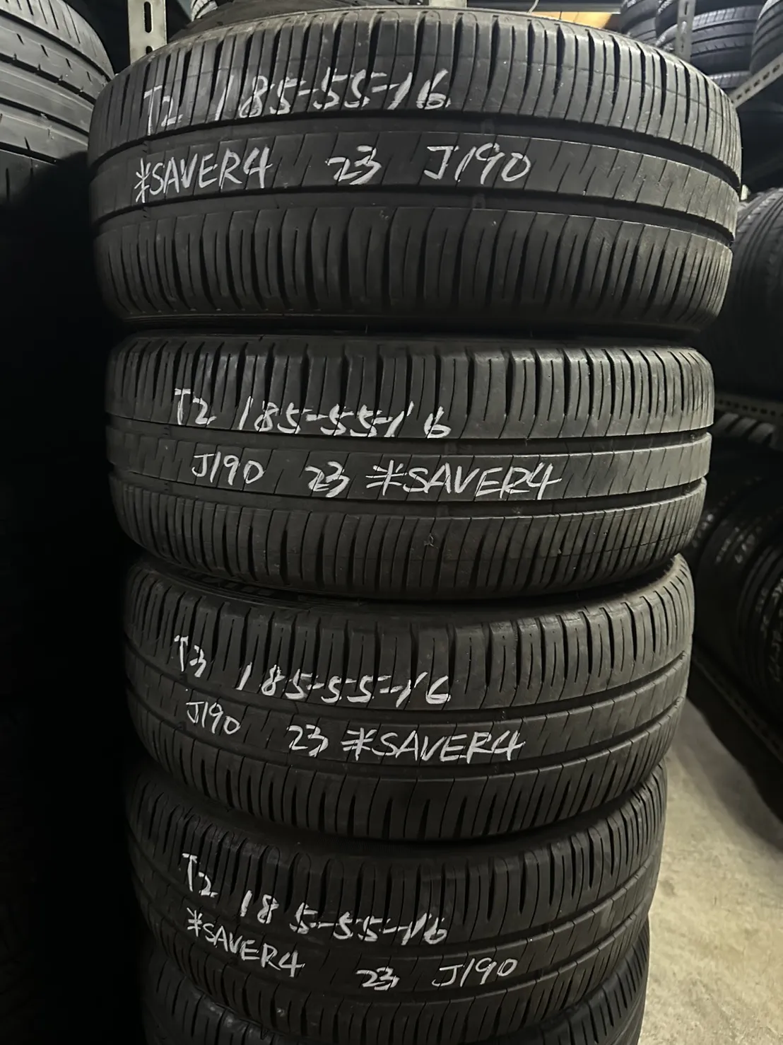 米其林SAVER4 四條 185-55-16