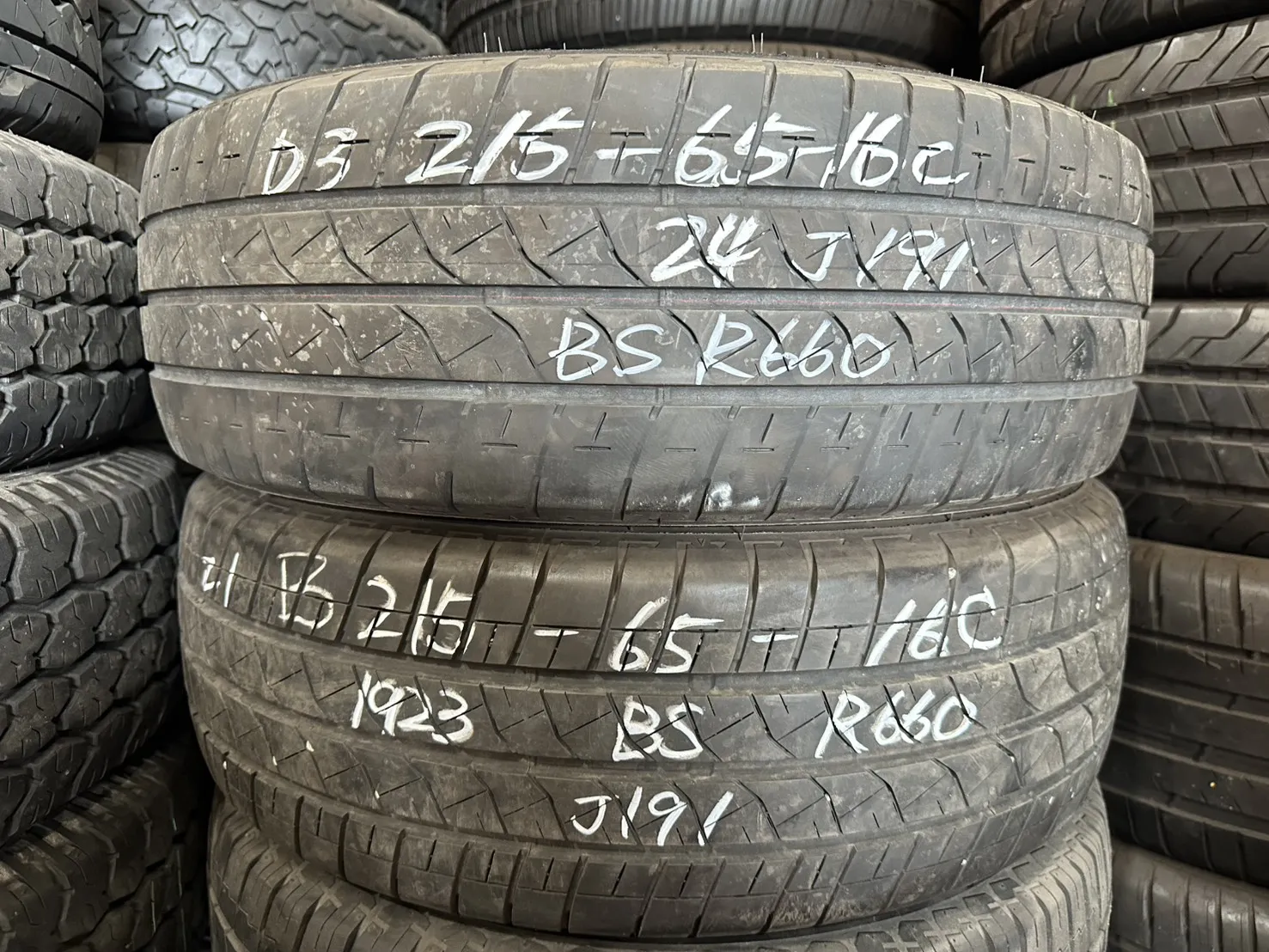 普利司通R660 二條 215-65-16c