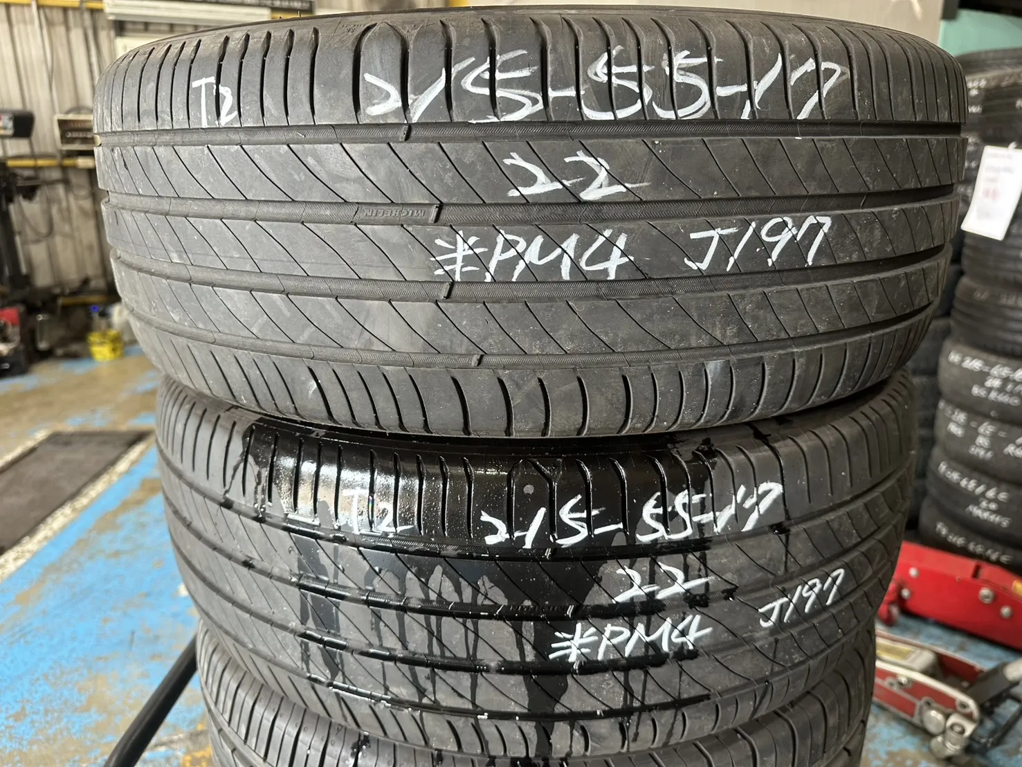 米其林PM4 二條 215-55-17