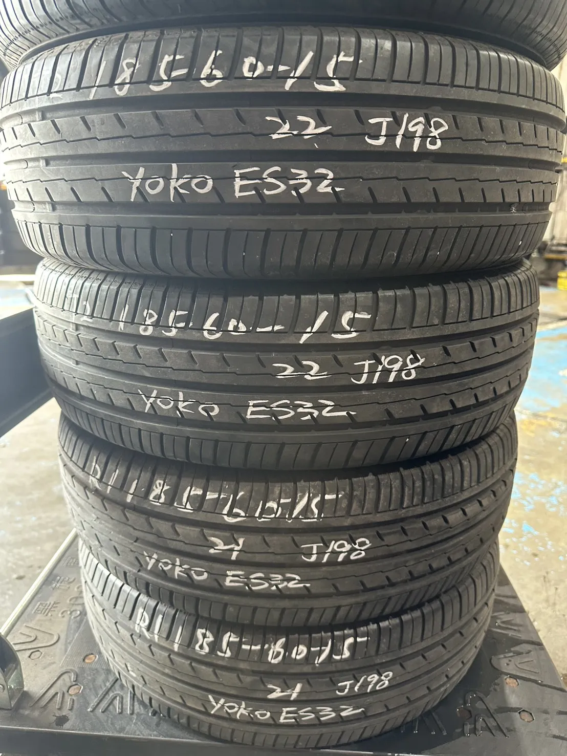 橫濱ES32 四條 185-60-15