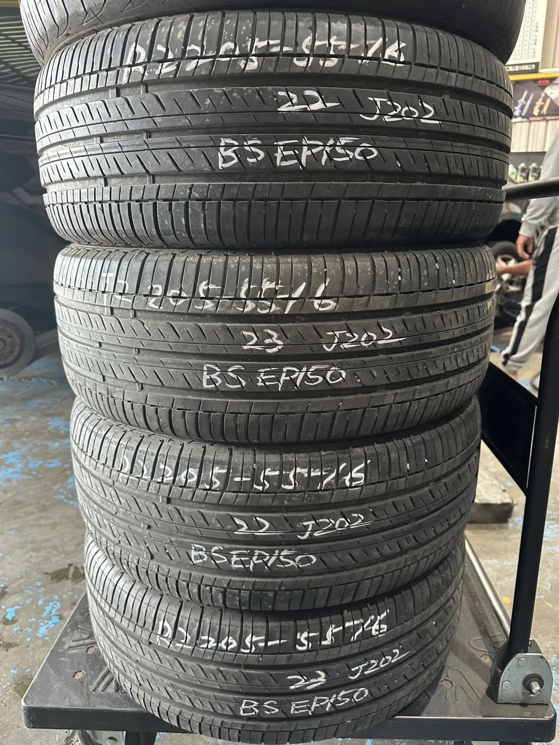 普利司通EP150 四條 205-55-16