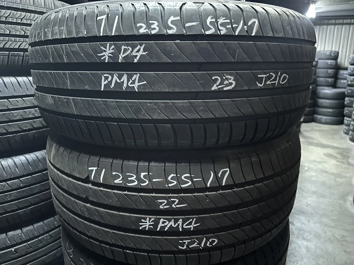 米其林PM4 二條 235-55-17