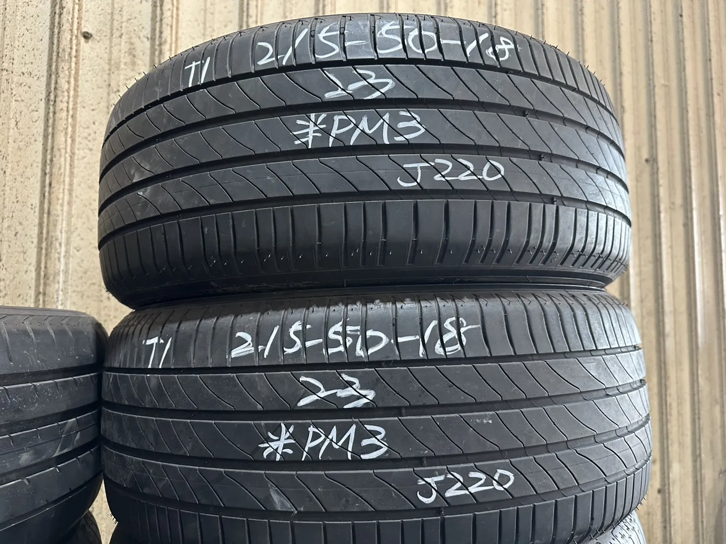 米其林PM3 二條 215-50-18