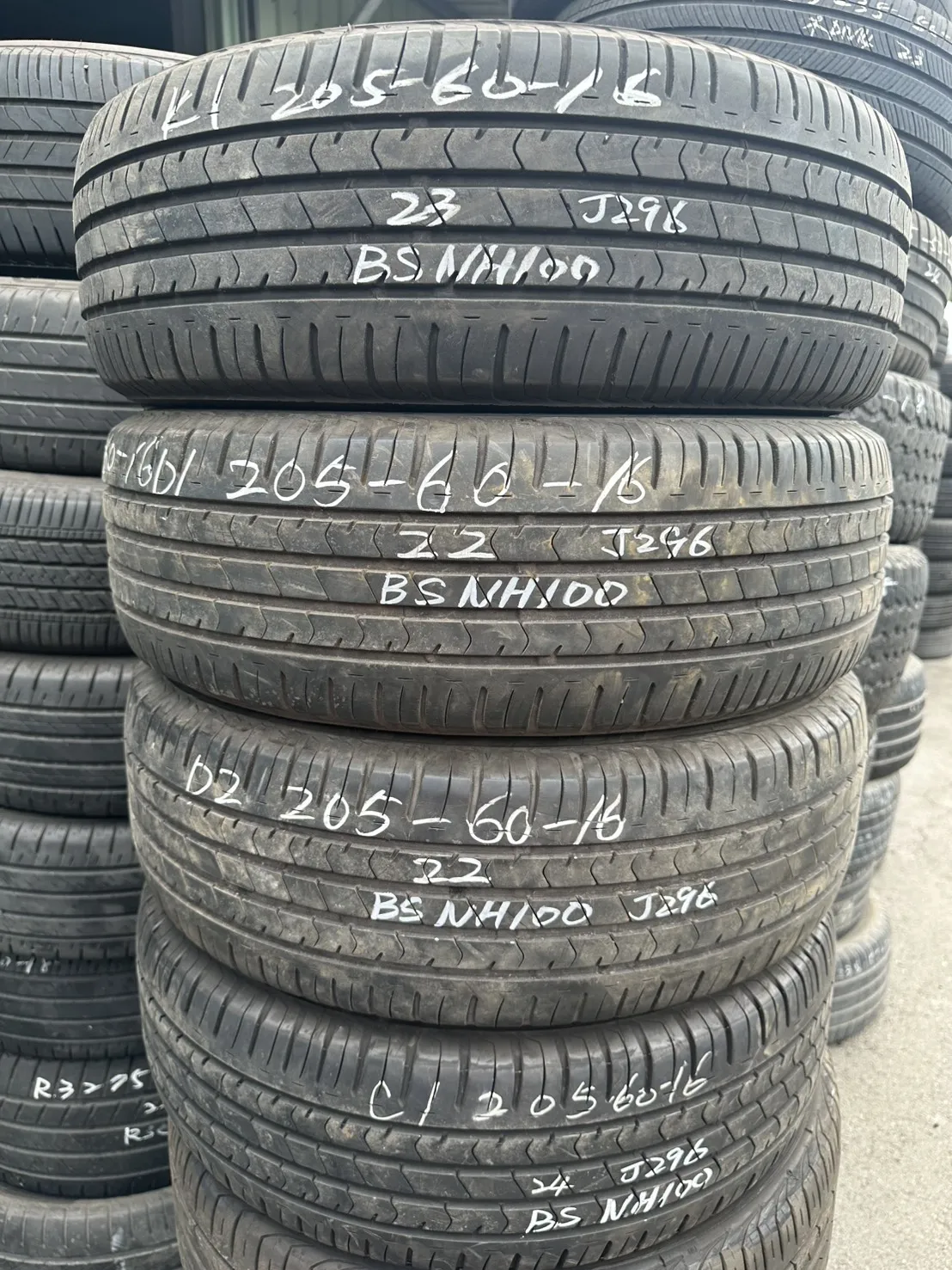 普利司通NH100 四條 205-60-16