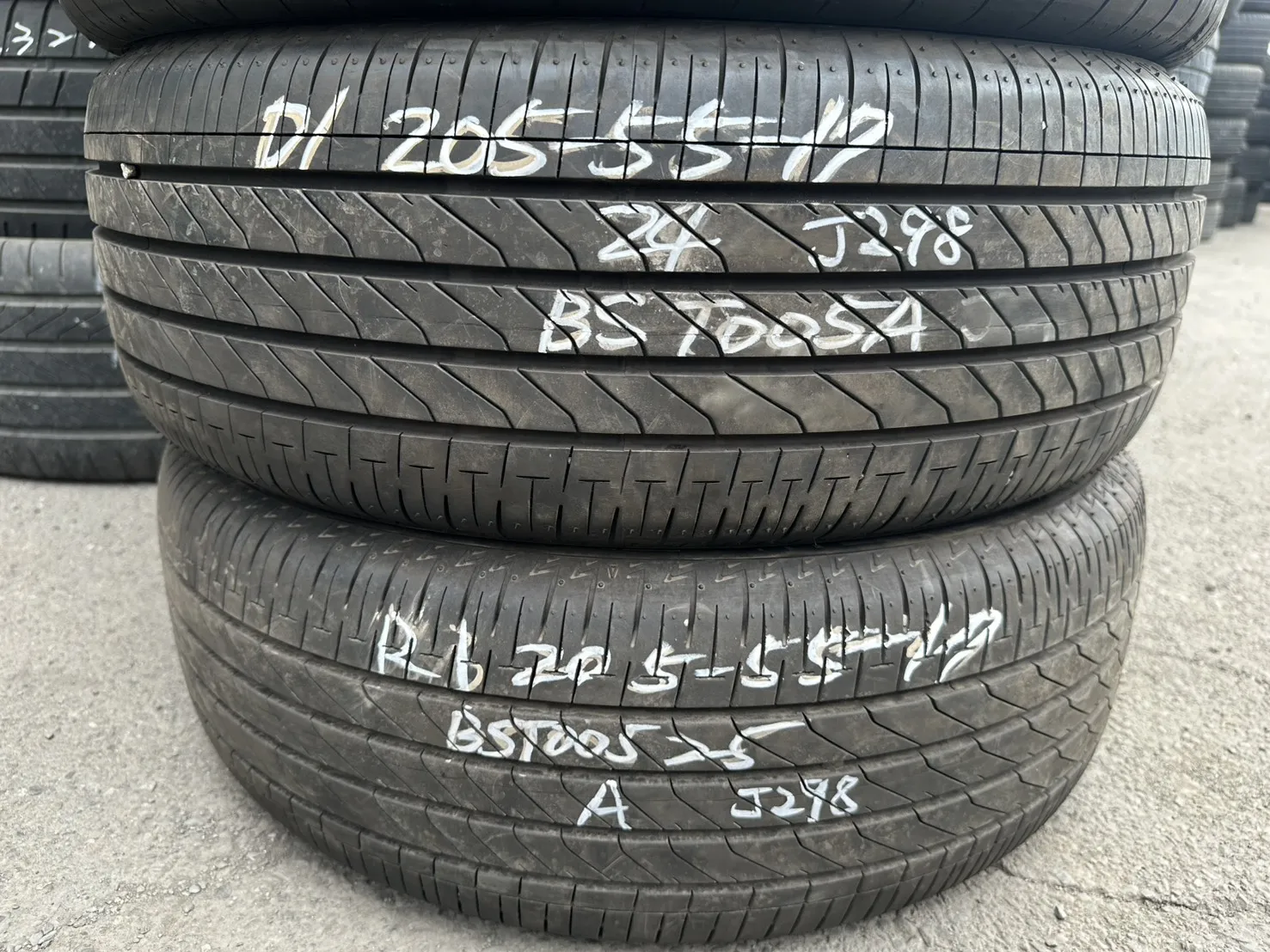 普利司通T005A 二條 205-55-17