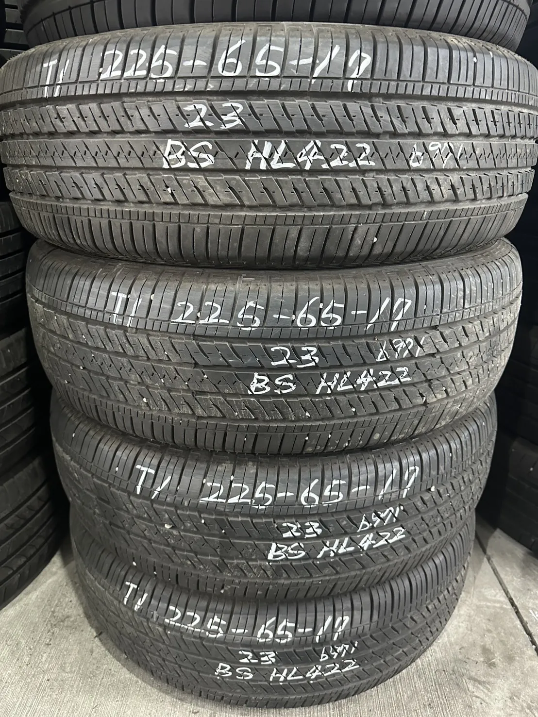 普利司通H/L422 四條 225-65-17