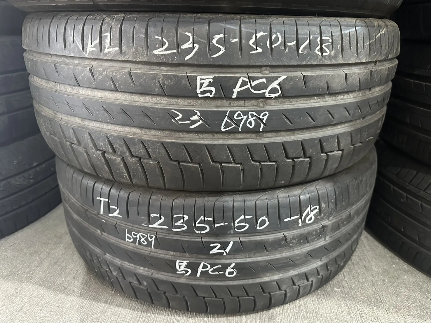 馬牌PC6 二條 235-50-18