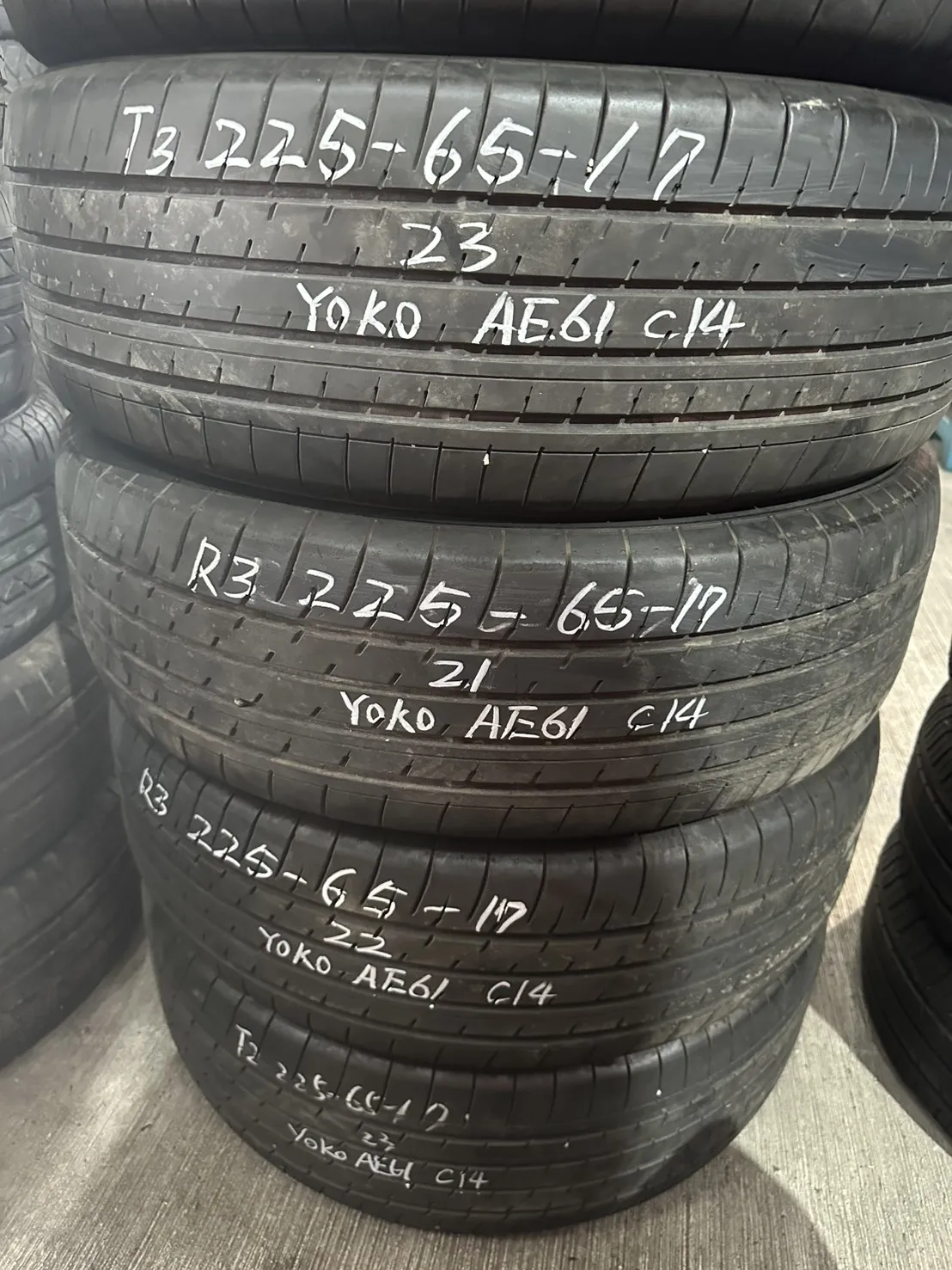 橫濱AE61 四條 225-65-17