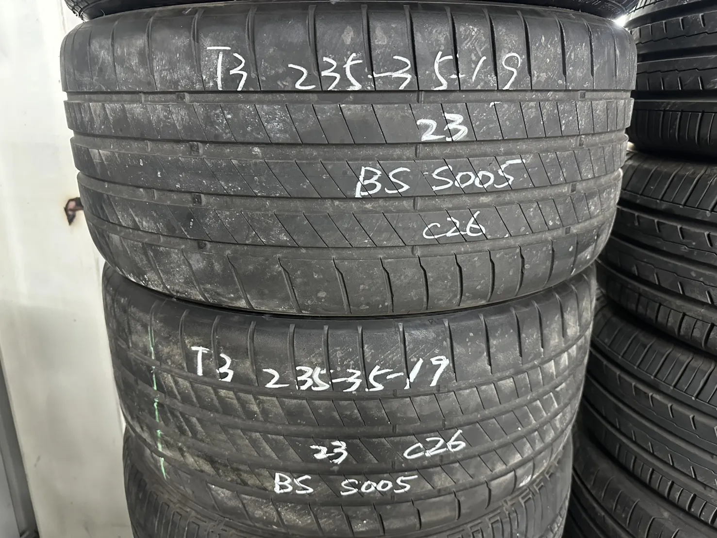 普利司通S005 二條 235-35-19