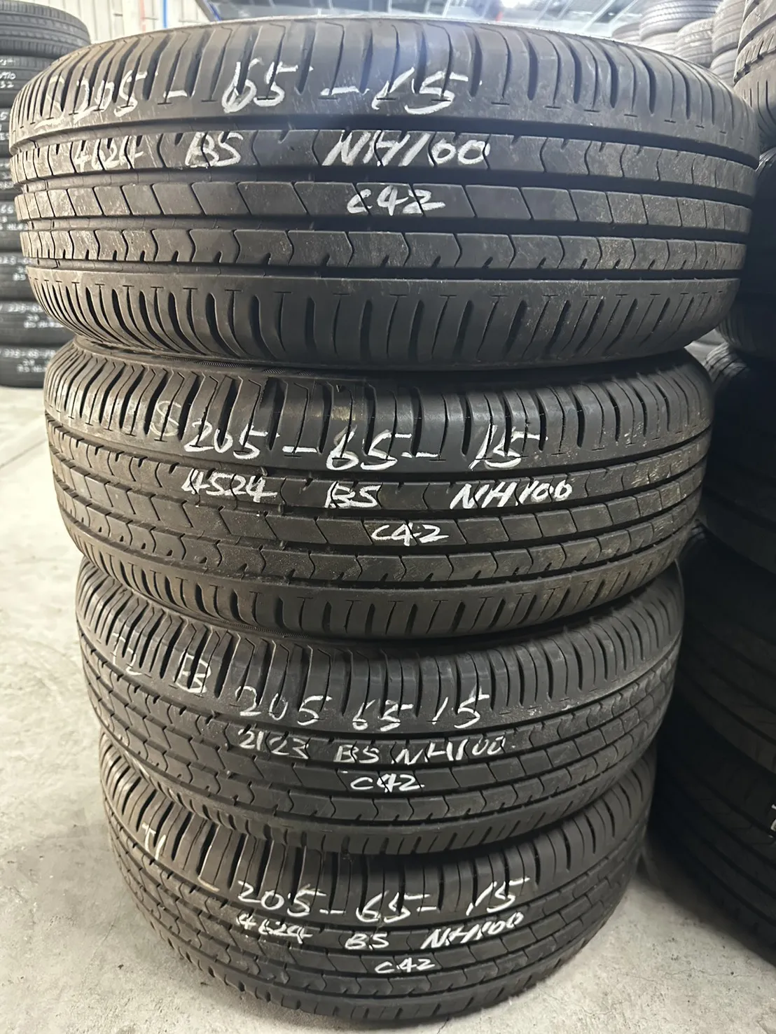 普利司通NH100 四條 205-65-15