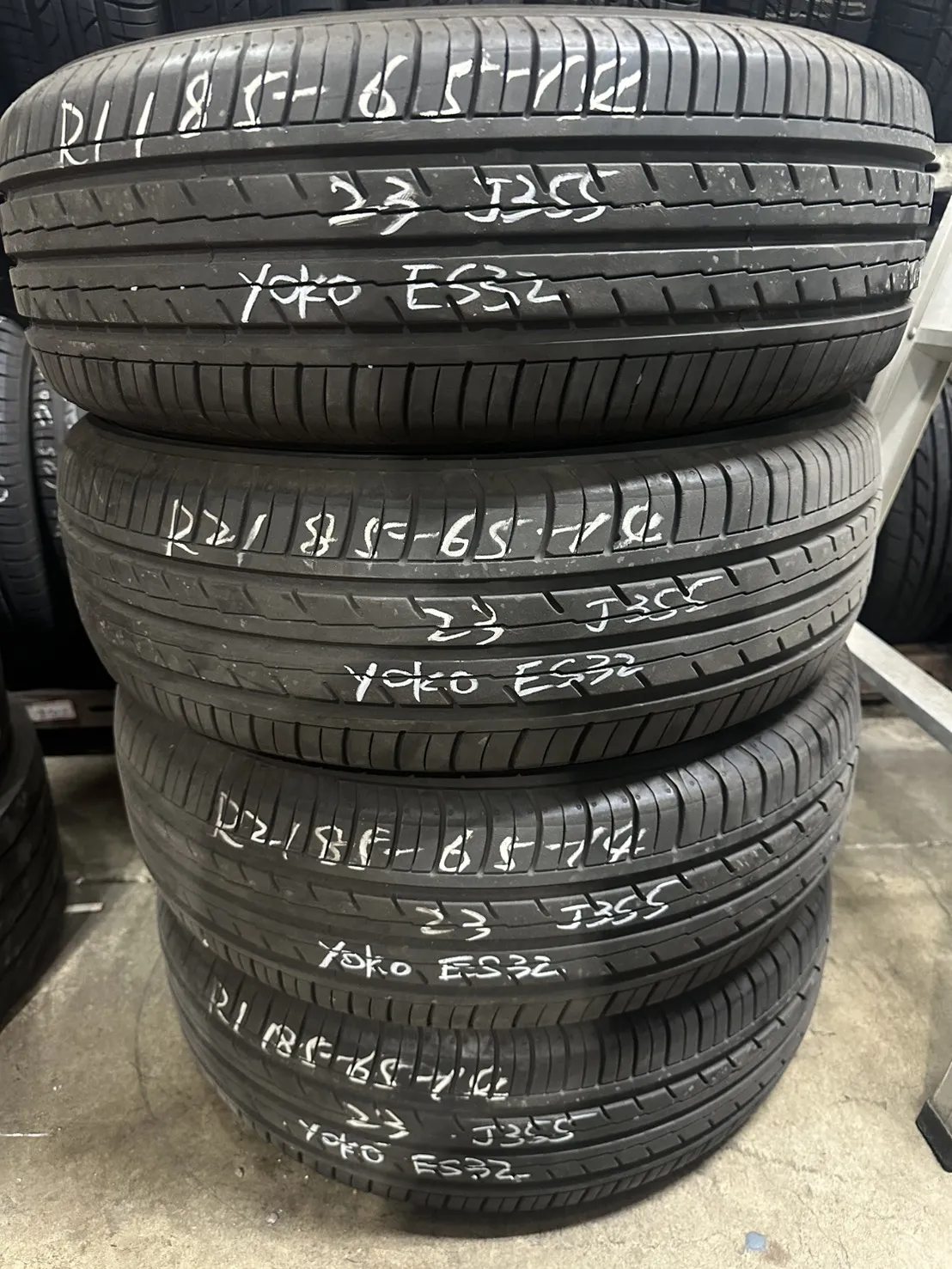 橫濱ES32 四條 185-65-14