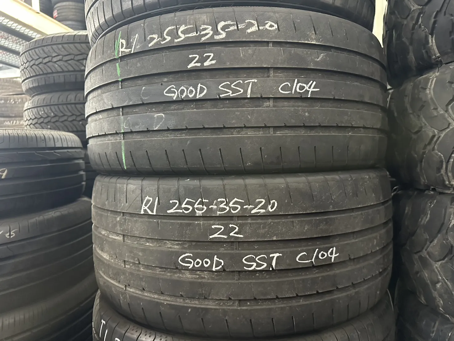 固特異SST 二條 255-35-20