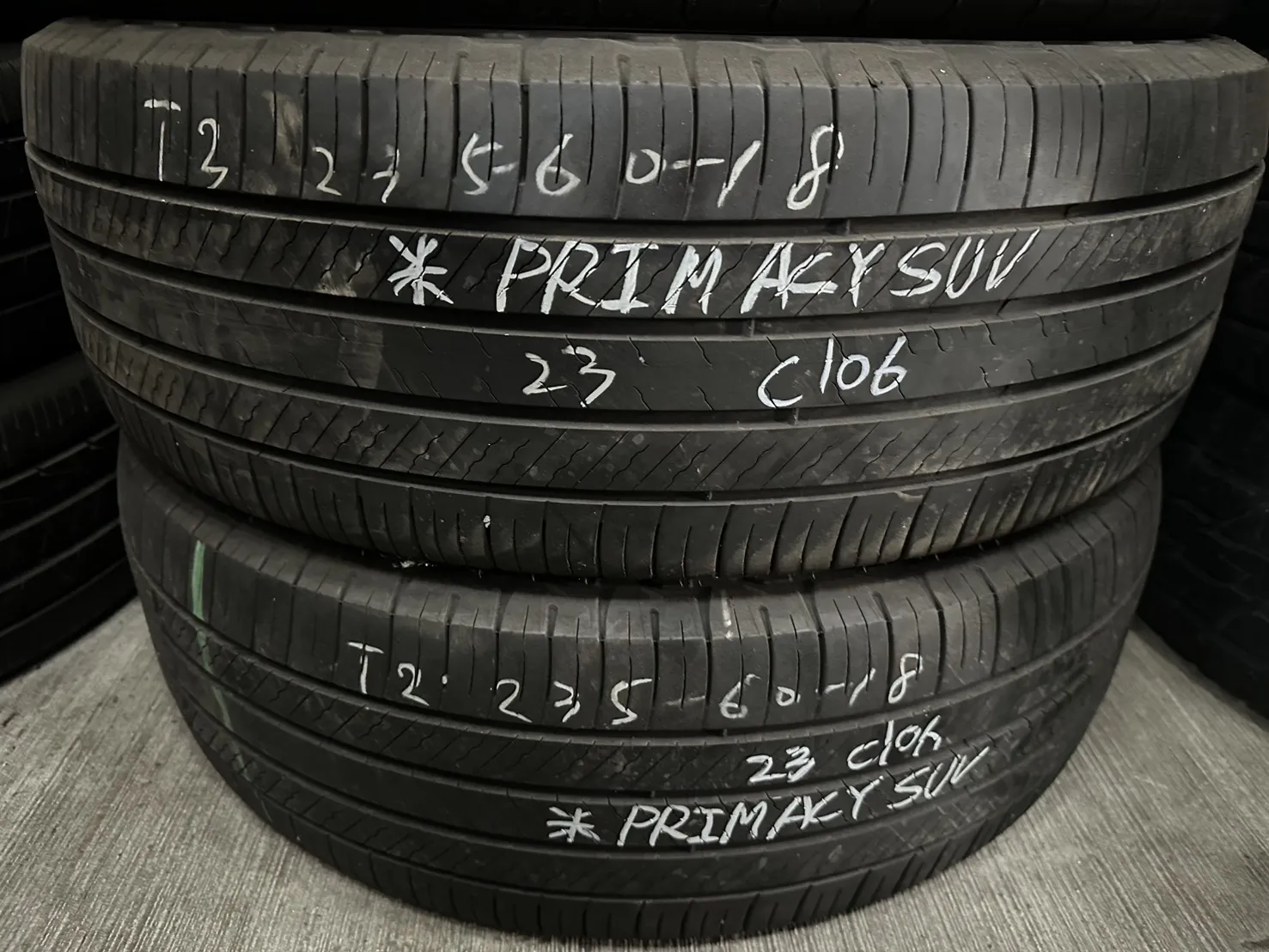 米其林SUV 二條 235-60-18