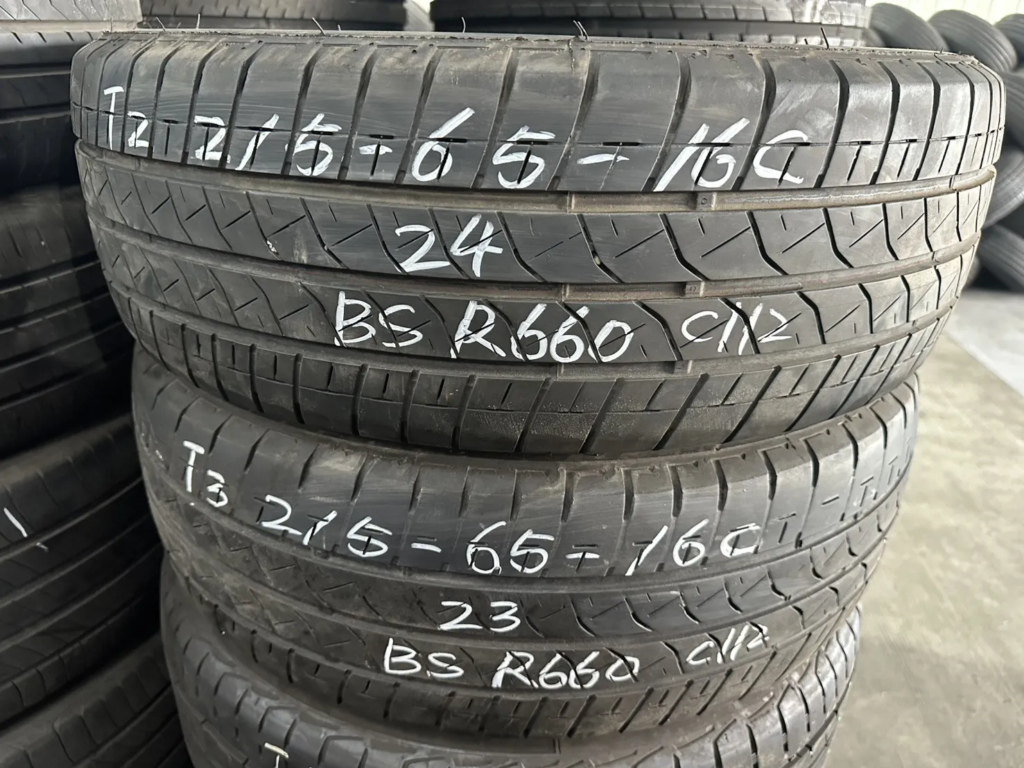 普利司通R660 二條 215-65-16c