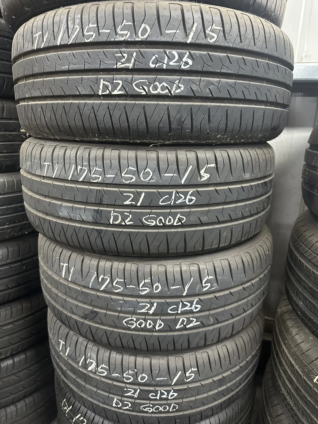 固特異D2 四條 175-50-15