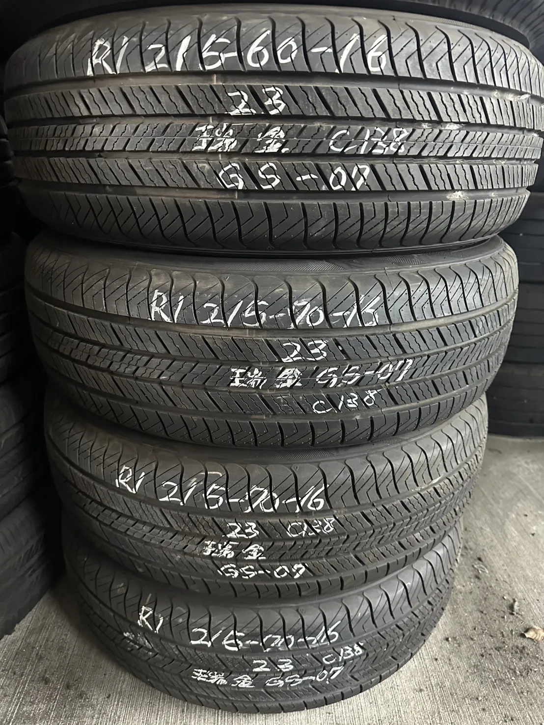 瑞金GS-07 四條 215-70-16