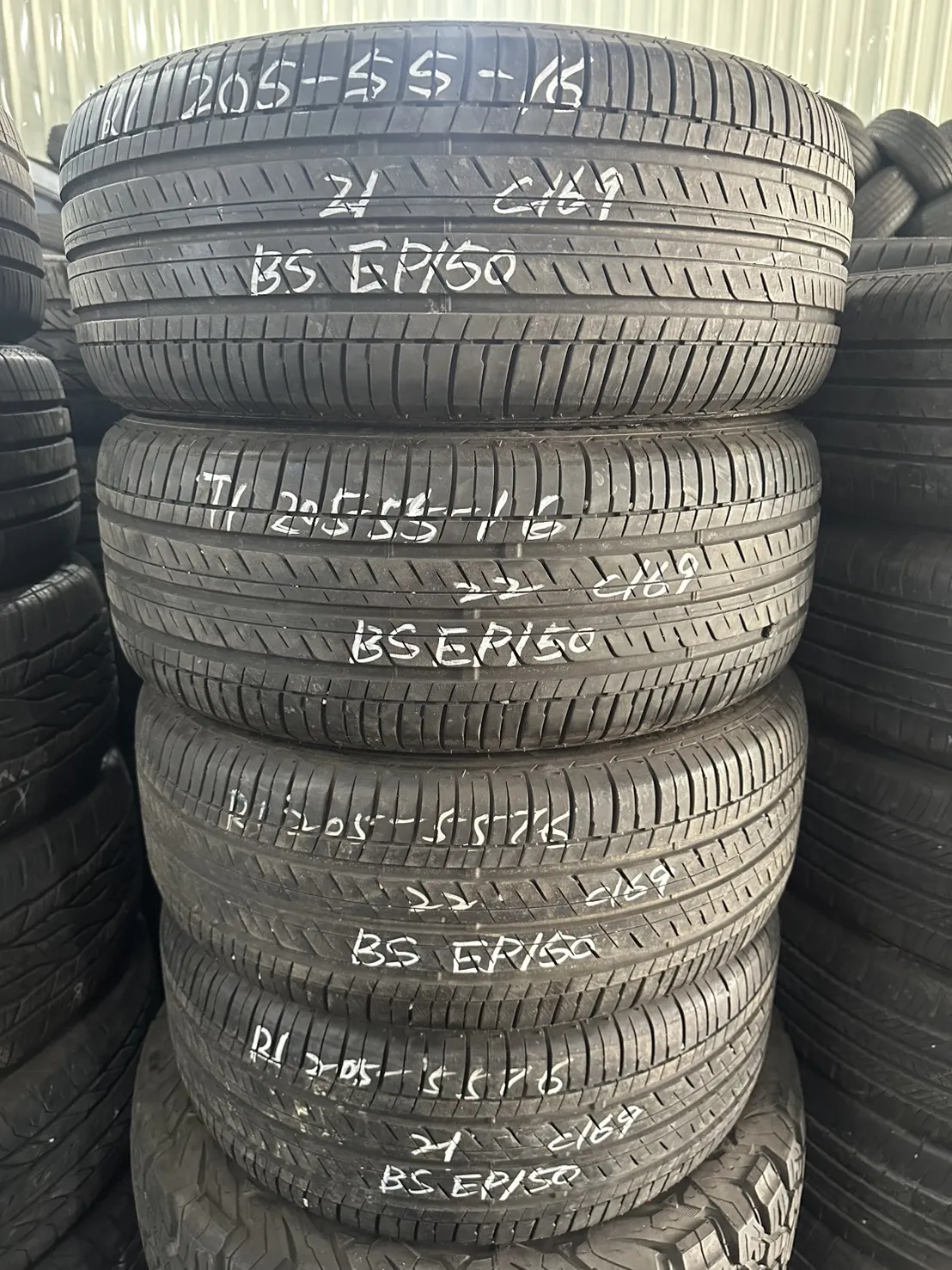 普利司通EP150 四條 205-55-16