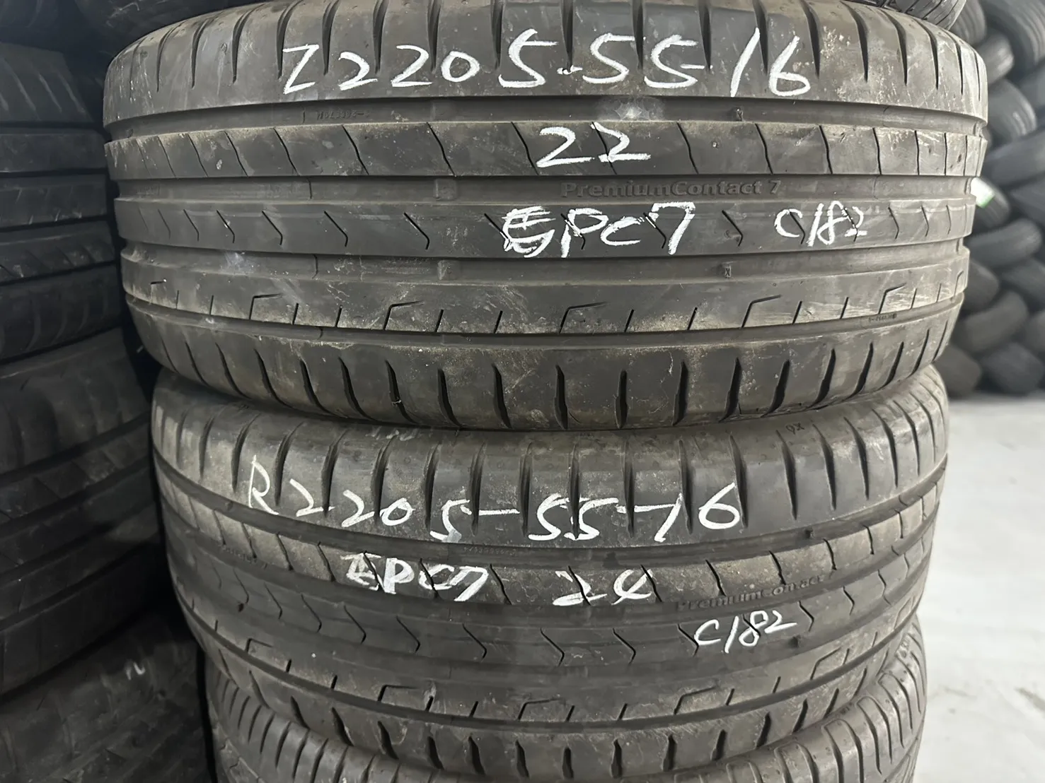 馬牌PC7 二條 205-55-16