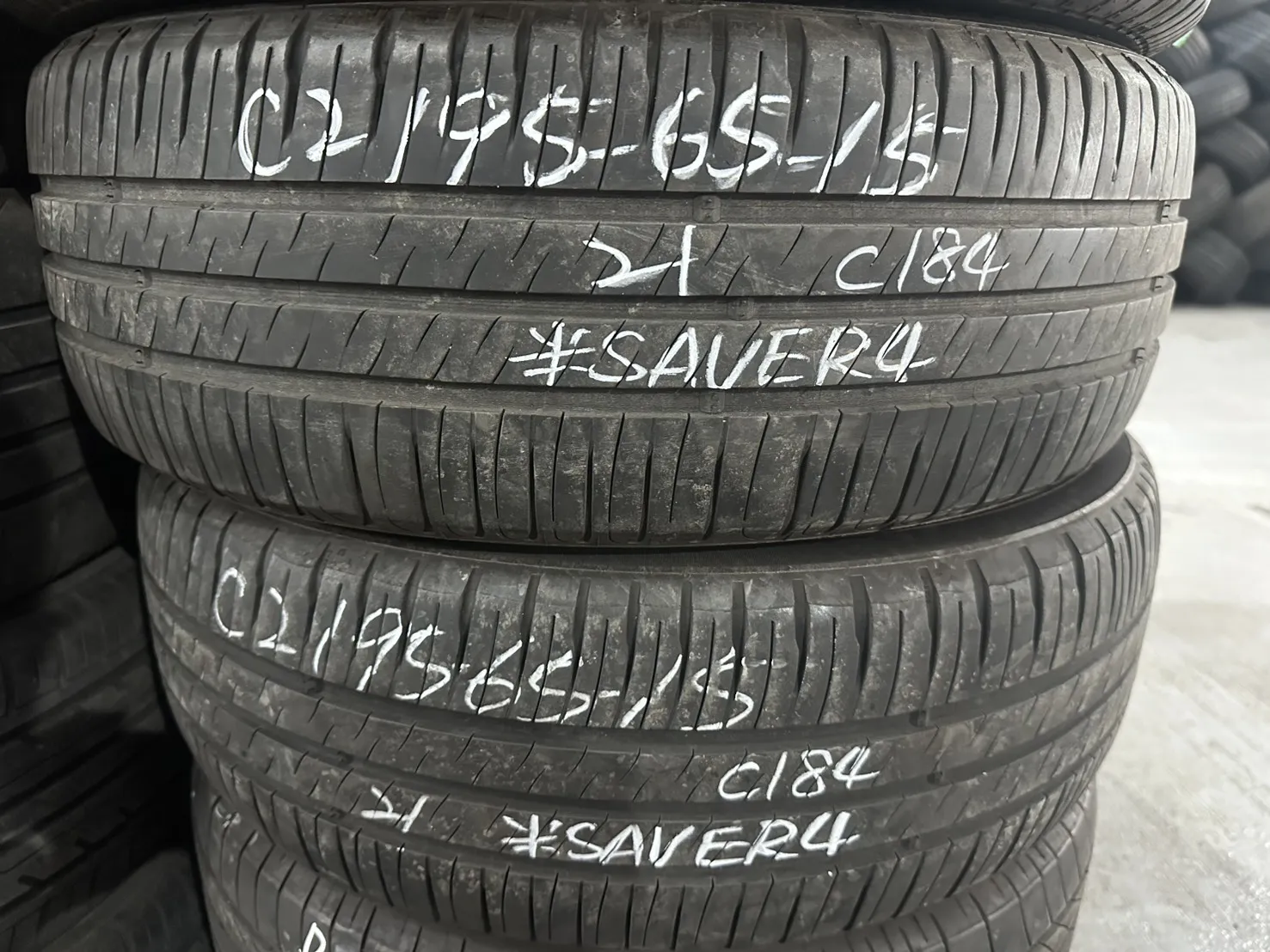米其林SAVER4 二條 195-65-15