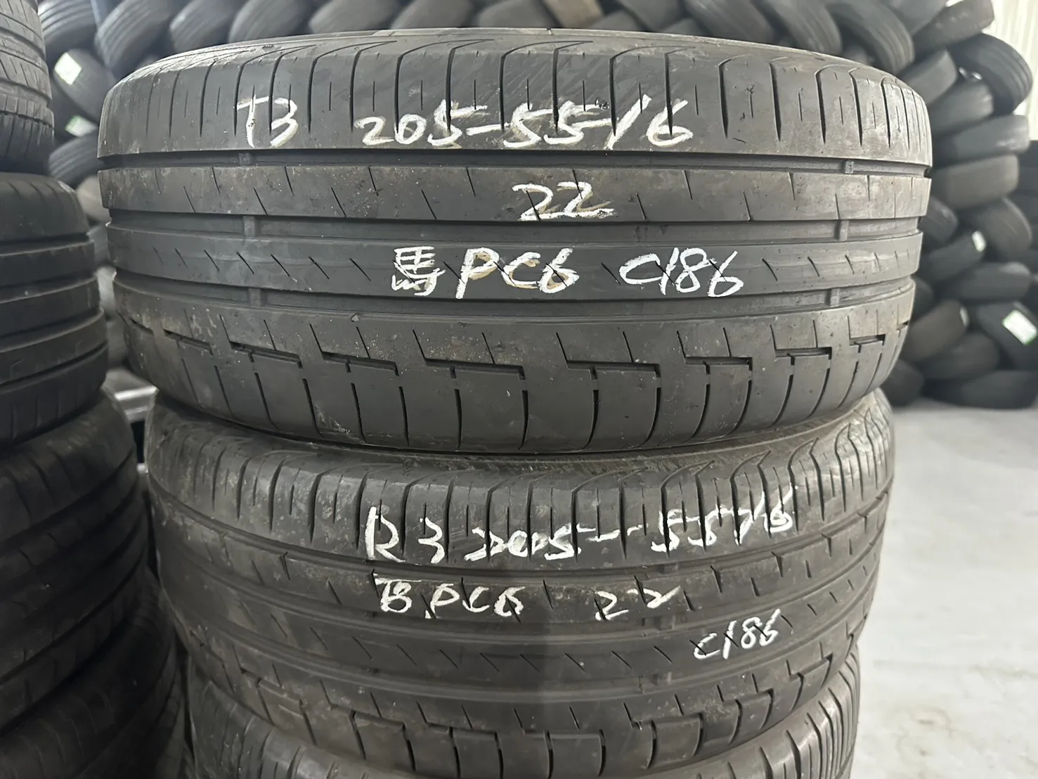 馬牌PC6 二條 205-55-16