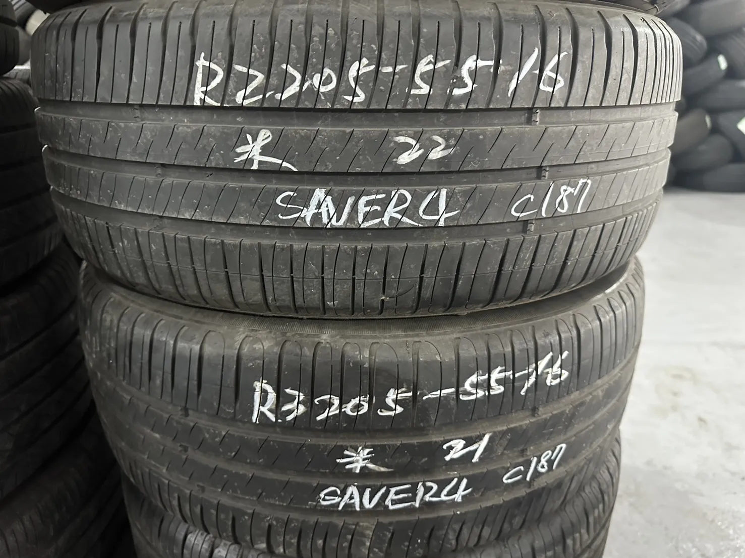 米其林SAVER4 二條 205-55-16