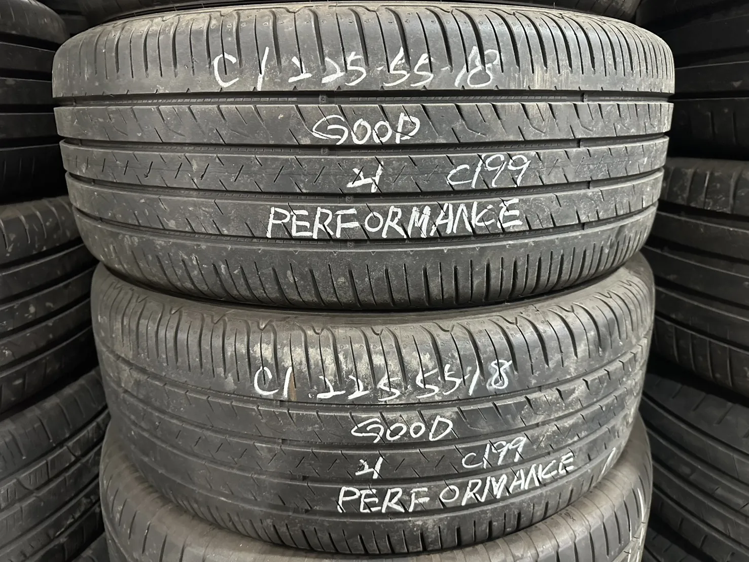 固特異PERFORMANCE 二條 225-55-18