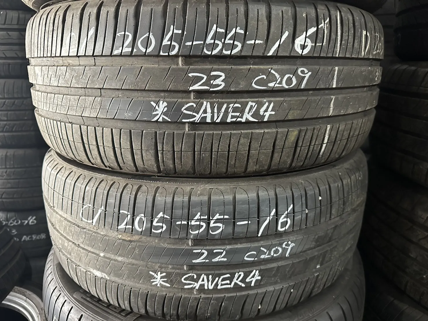米其林SAVER4 二條 205-55-16