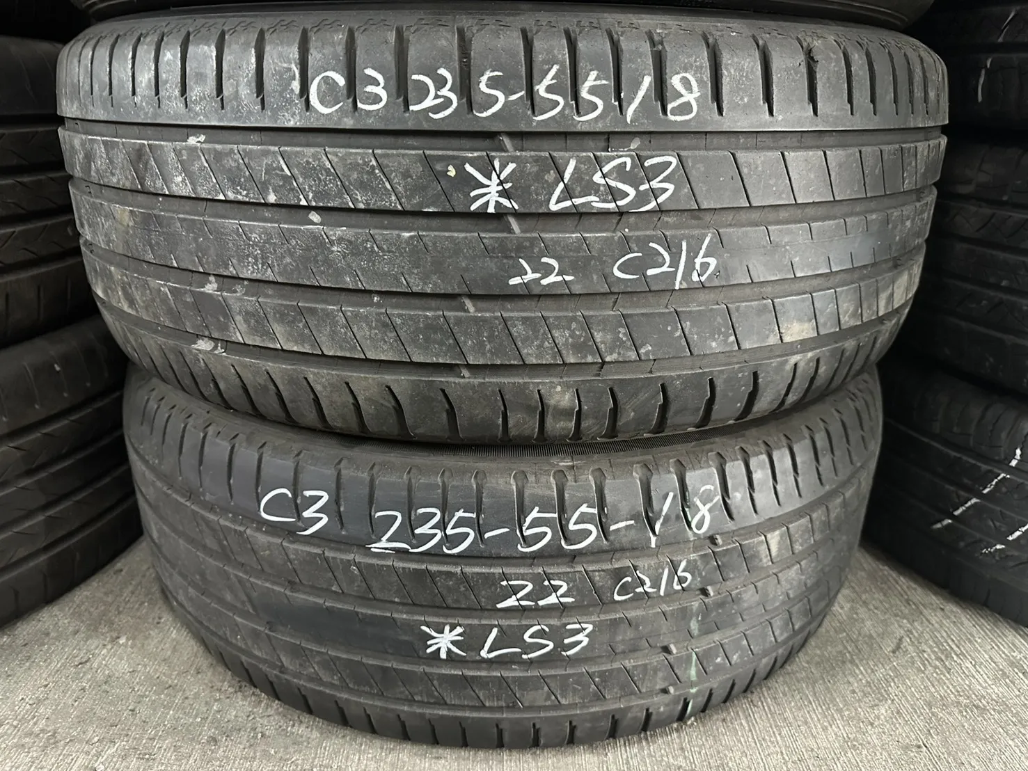 米其林LS3 二條 235-55-18