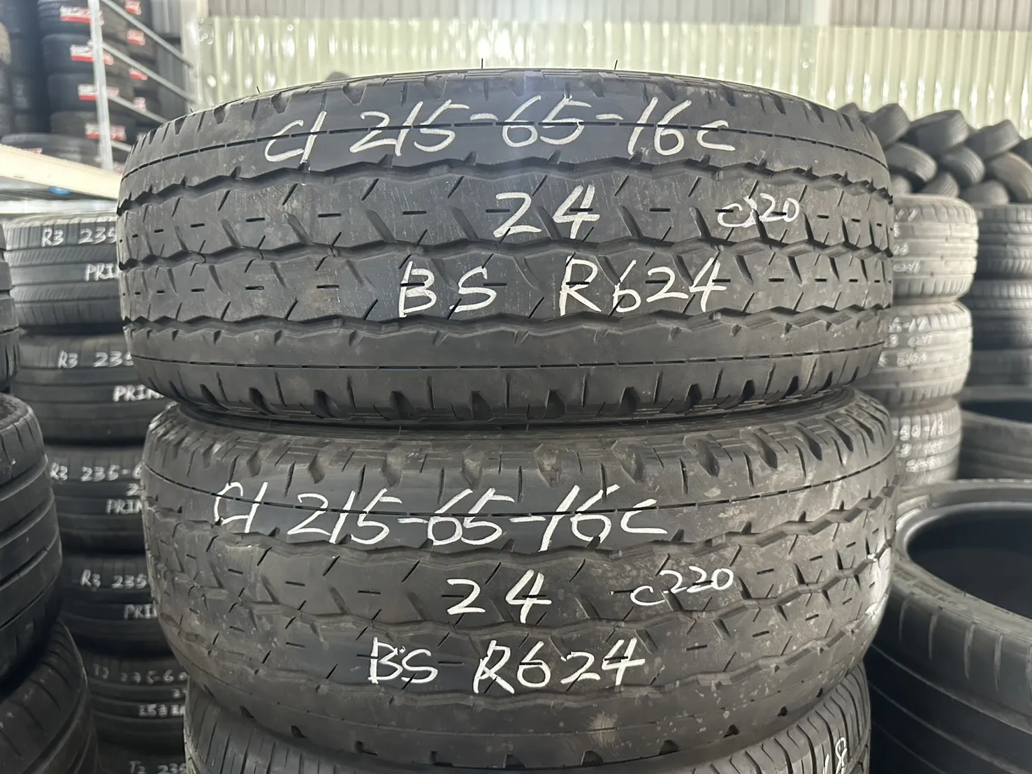 普利司通R624 二條 215-65-16c