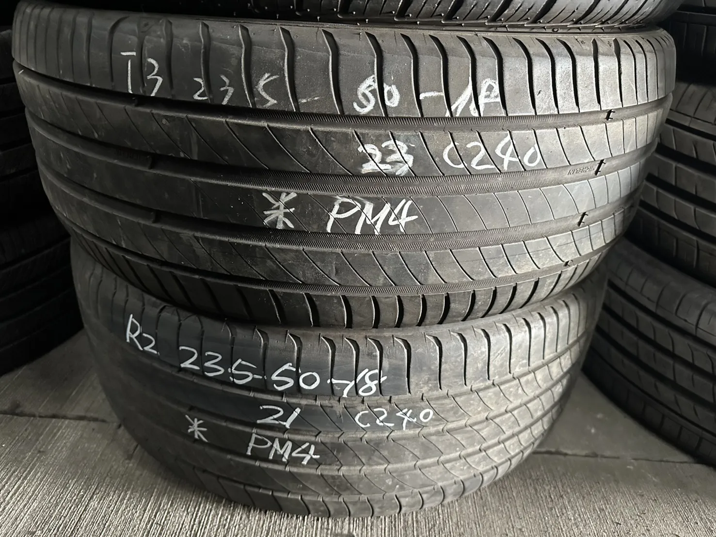 米其林PM4 二條 235-50-18