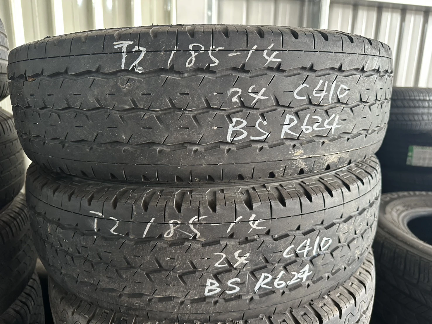 普利司通R624 二條 185-14c