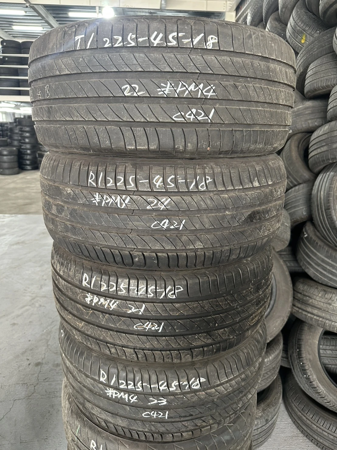米其林PM4 四條 225-45-18