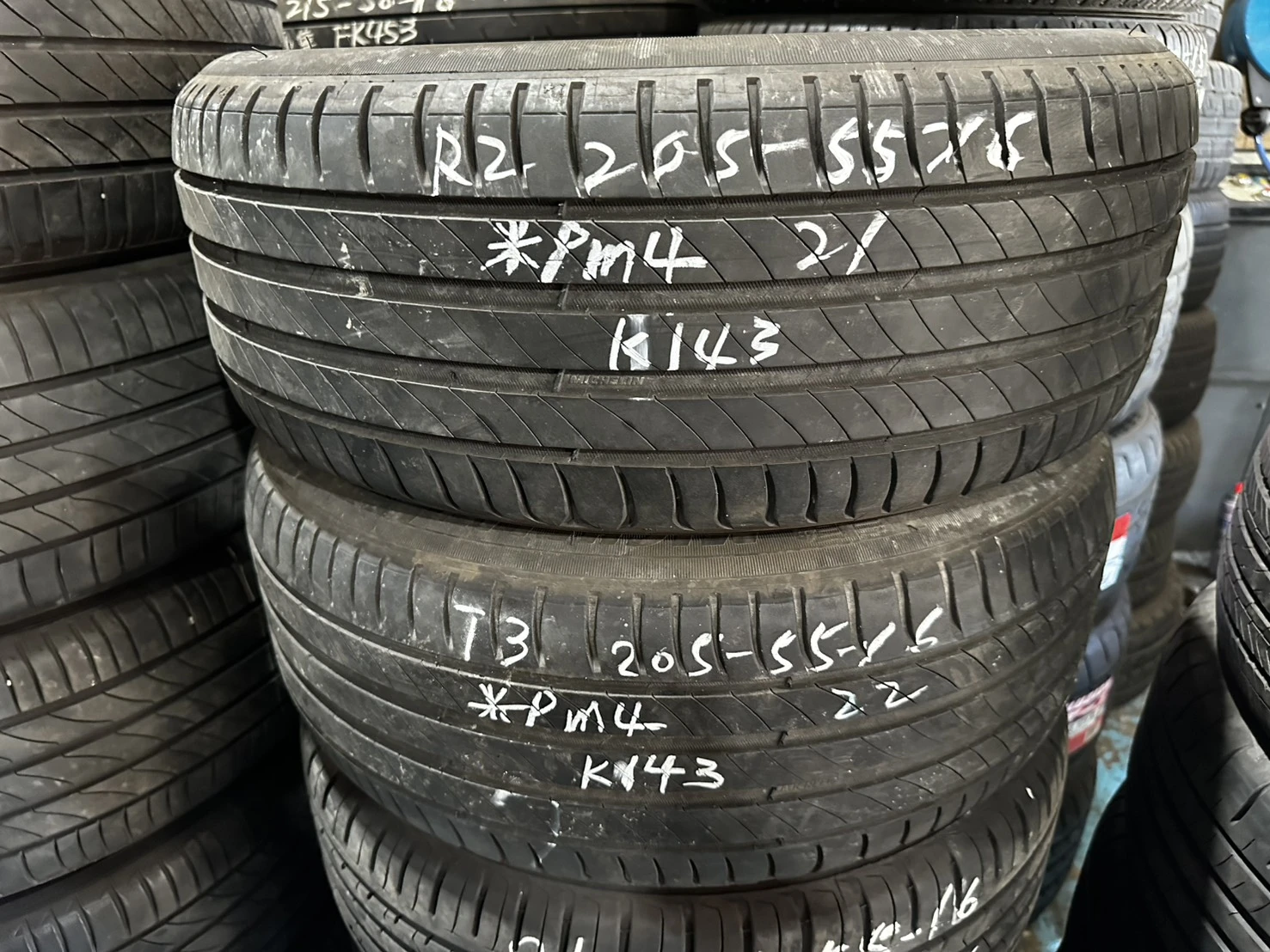 米其林pm4 205-55-16