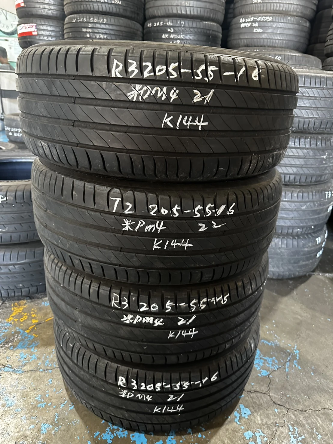 米其林pm4 205-55-16