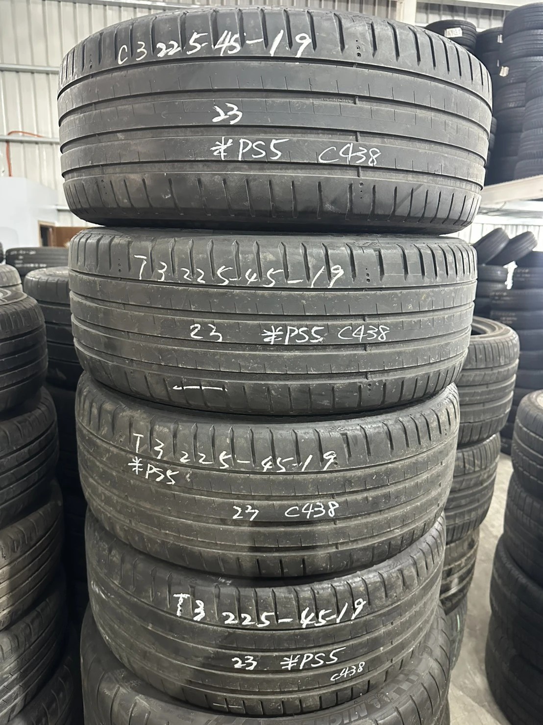 米其林PS5 四條 225-45-19