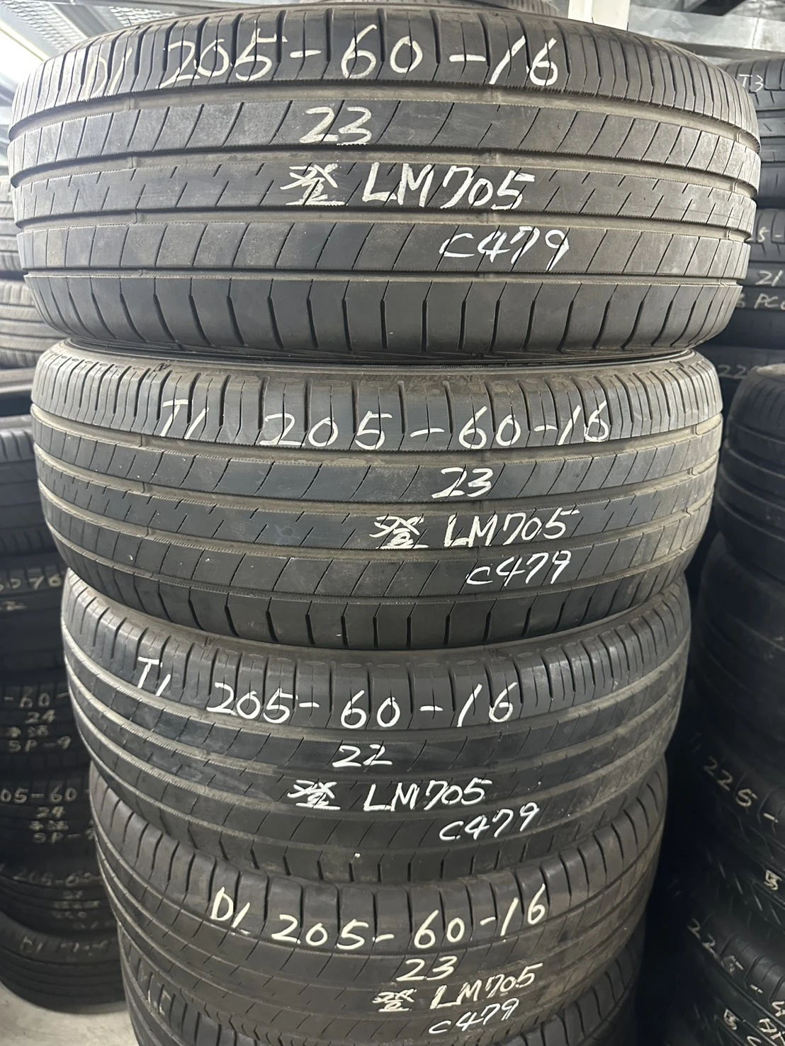 登錄普LM705 四條 205-60-16