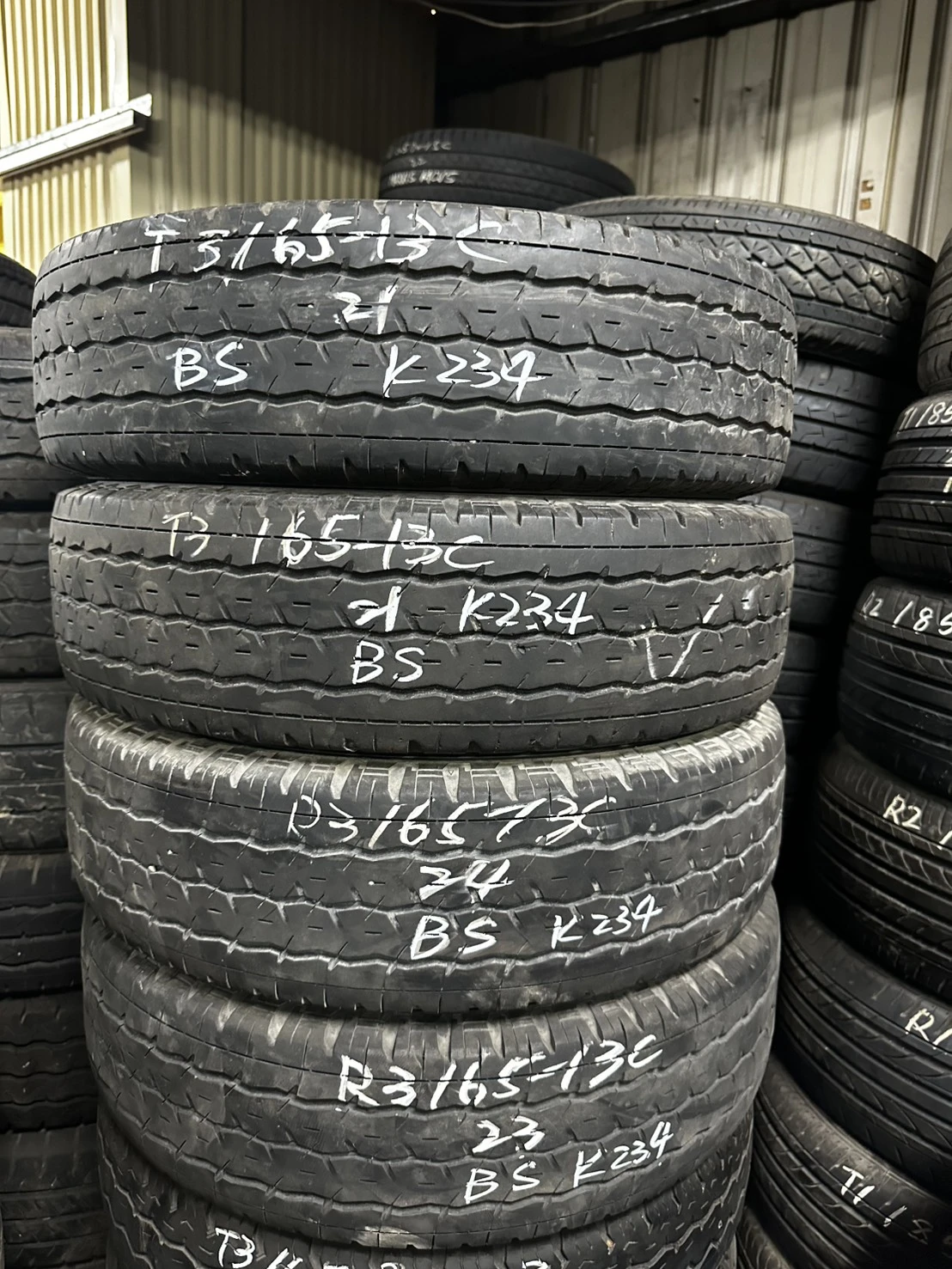 普利司通 165-13c