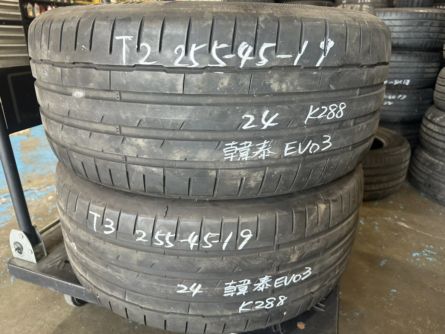 韓泰EVO3 255-45-19