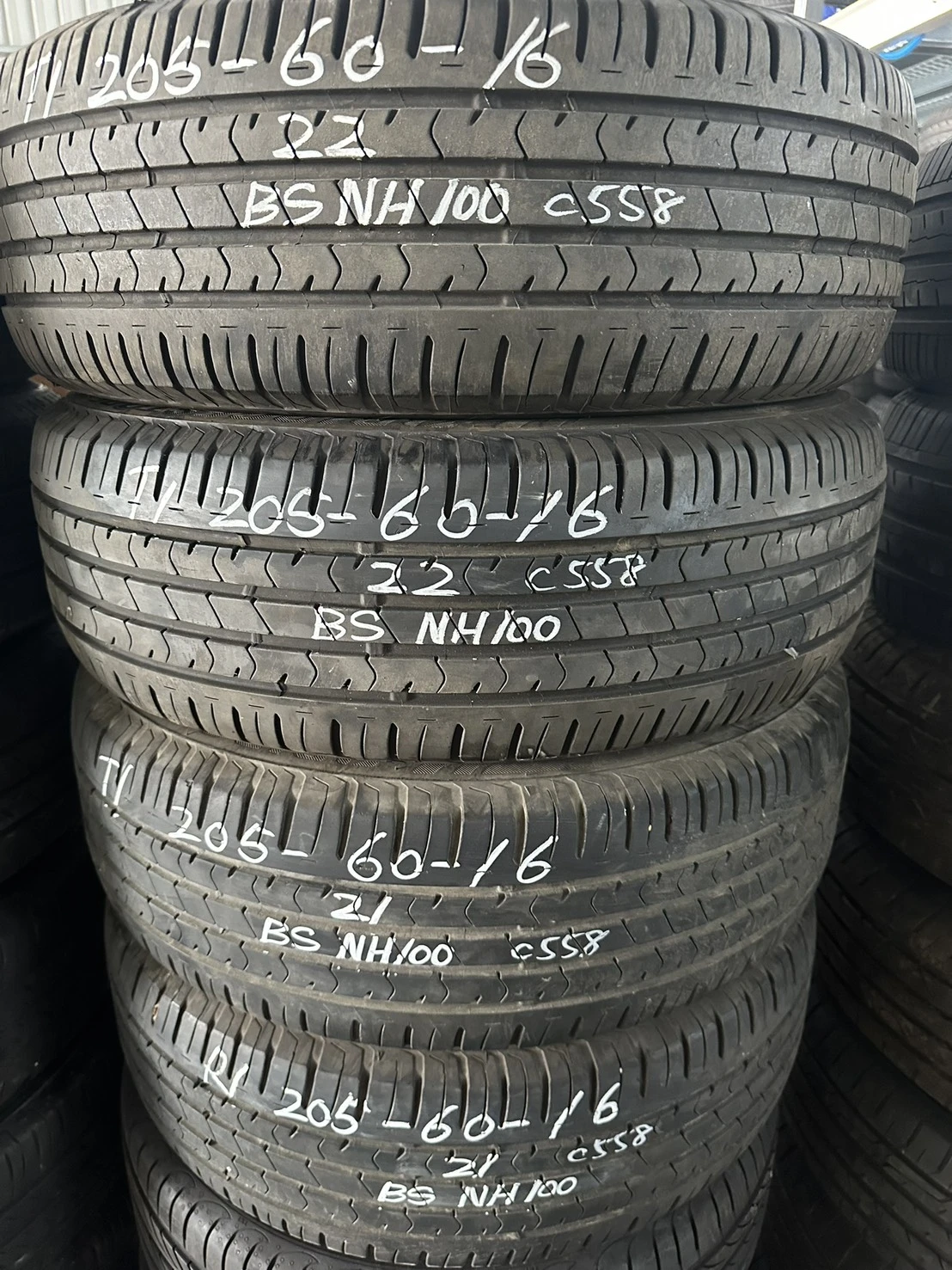 普利司通NH100 四條 205-60-16