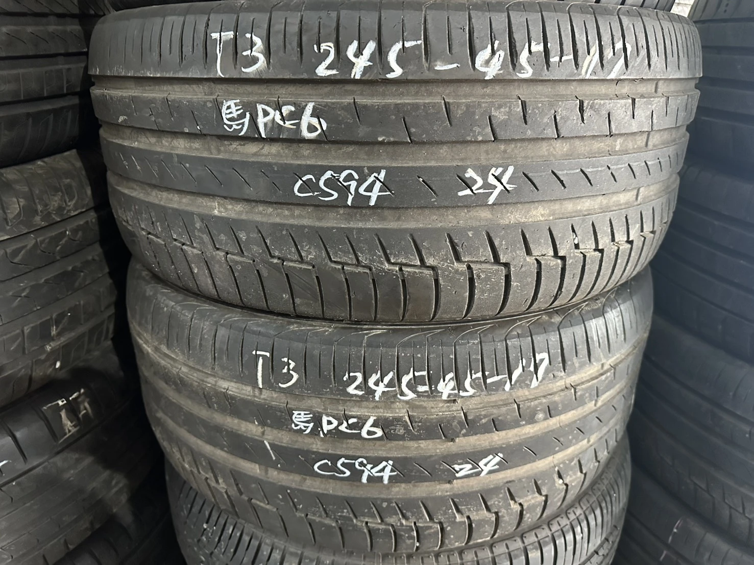 馬牌PC6 二條 245-45-17
