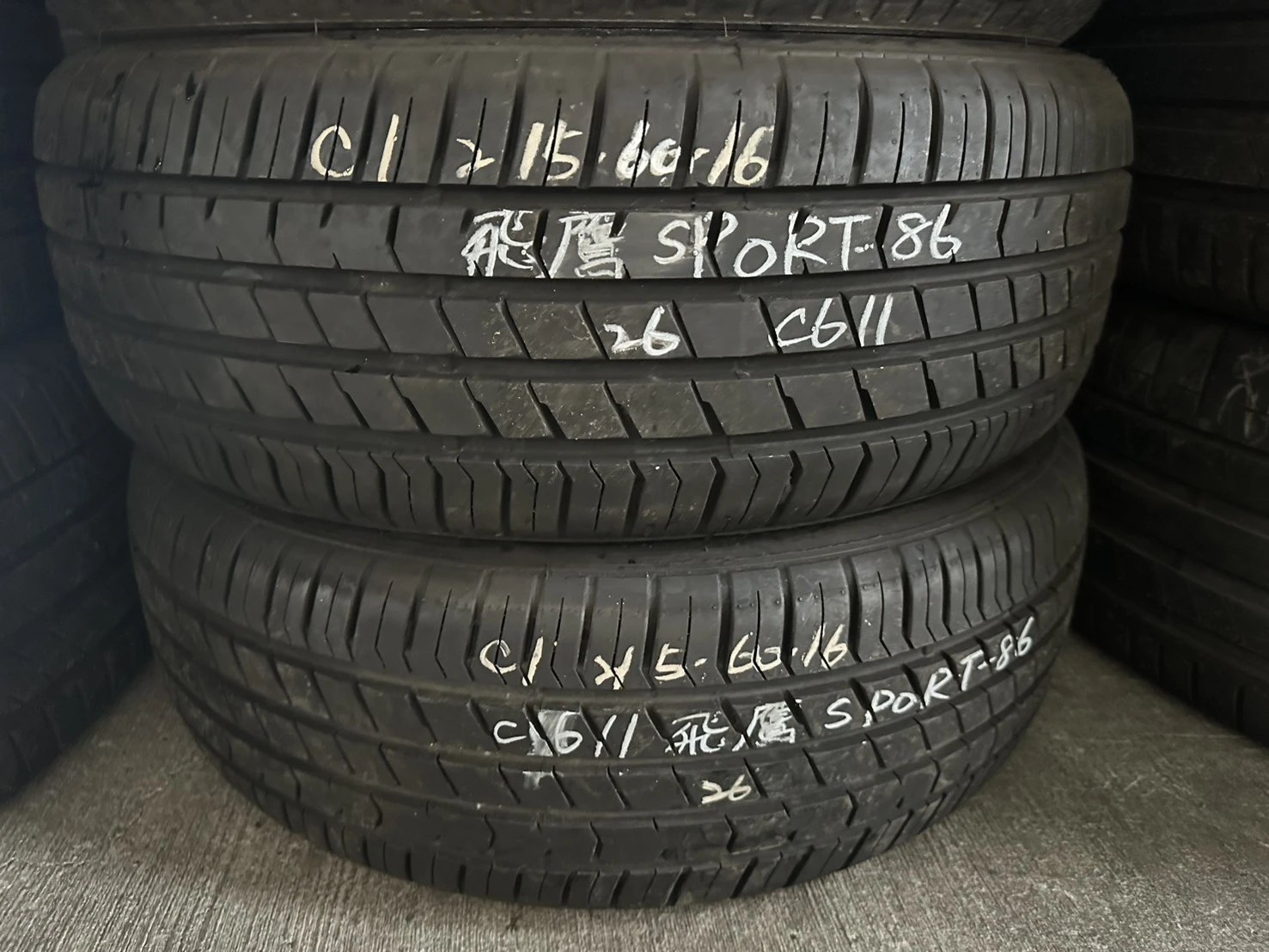 飛鷹SPORT-86 二條 215-60-16